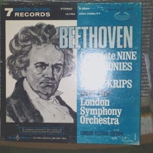 I'm selling seven magnificent long playing records of Beethoven complete set